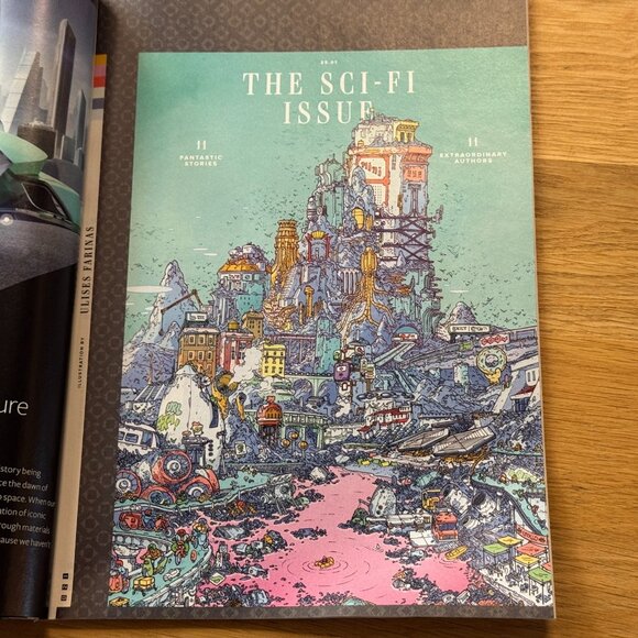 WIRED Magazine, The Sci-Fi Issue, January 2017, Terra Incognita. Conde Nast - Picture 12 of 15